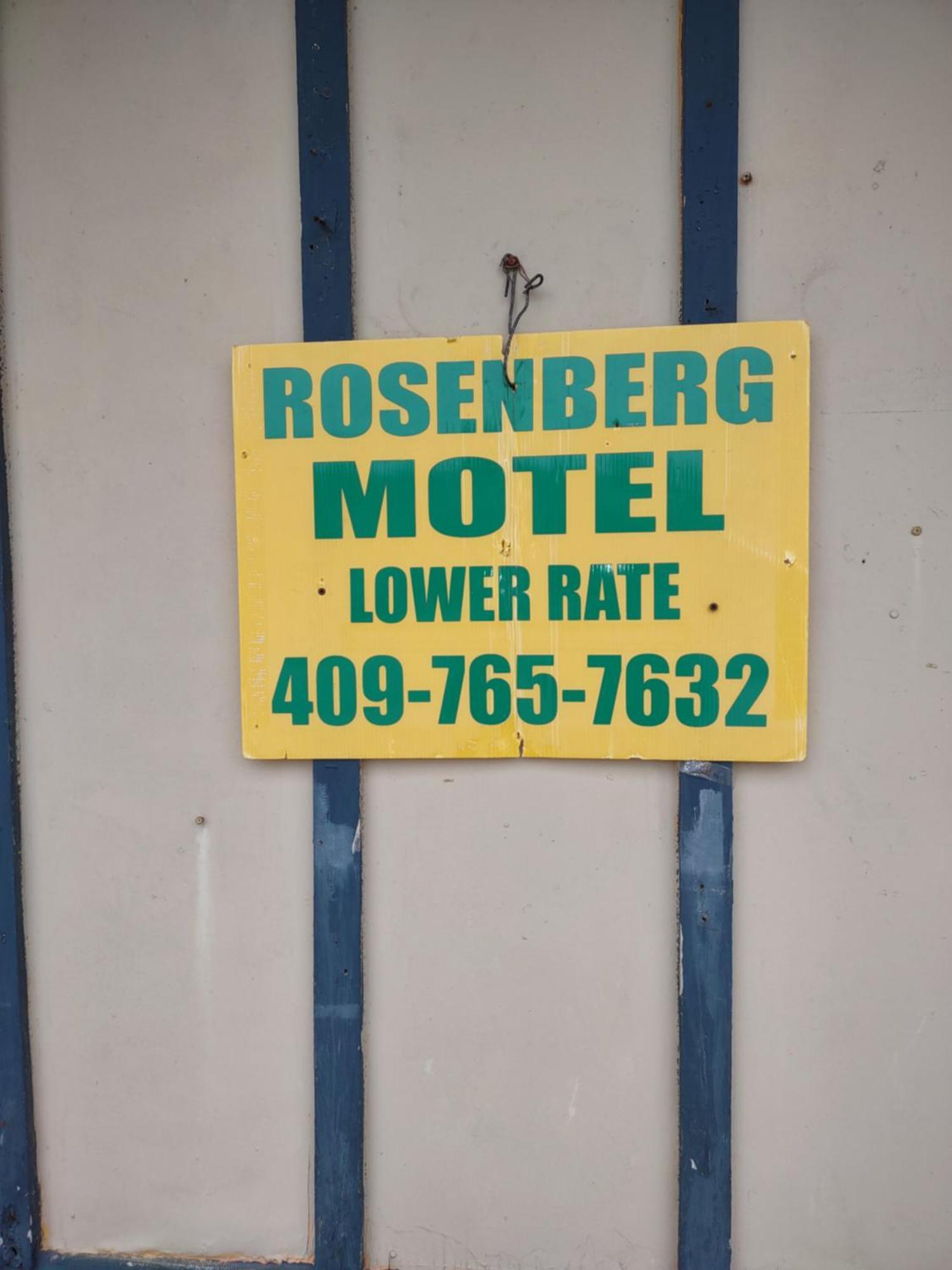 Rosenberg Motel Galveston Exterior photo
